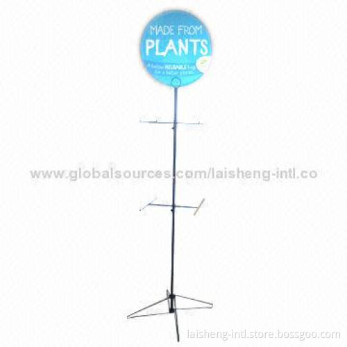 Spinner Rack with Black Powder-coated and Ø16mm Center Steel Tubing